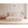 Polsterbett Bouclé CALME – Design Bett 180x200, 160x200