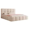 Polsterbett Bouclé CALME – Design Bett 180x200, 160x200