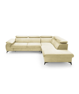 Ecksofa Ving – modernes Ecksofa mit Schlaffunktion und Stauraum