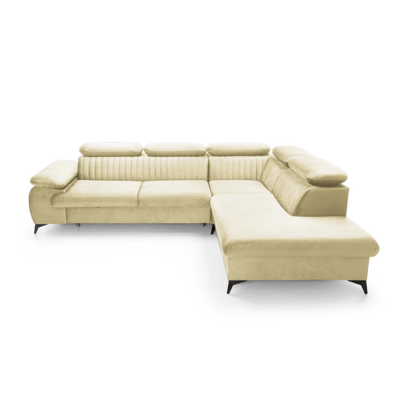 Ecksofa Ving – modernes Ecksofa mit Schlaffunktion und Stauraum