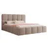 Polsterbett Bouclé CALME – Design Bett 180x200, 160x200