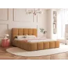 Polsterbett Bouclé CALME – Design Bett 180x200, 160x200