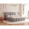 Polsterbett Bouclé CALME – Design Bett 180x200, 160x200