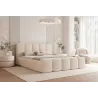 Polsterbett mit Bettkasten LEWIS | Design Doppelbett mit Stauraum
