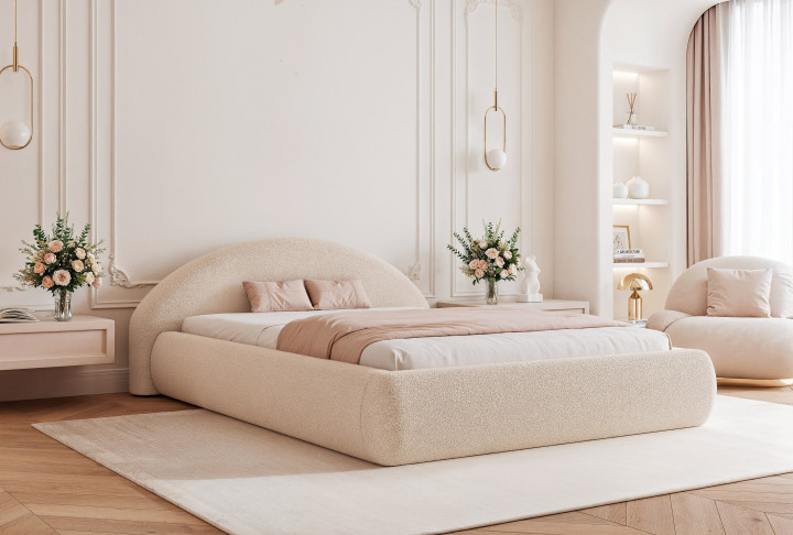 Polsterbett mit Bettkasten SKY – 140x200, 160x200, 180x200 – Stauraum & Design