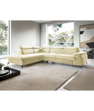 Ecksofa Ving – modernes Ecksofa mit Schlaffunktion und Stauraum