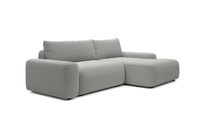 Ecksofa POOL mit Schlaffunktion & Bettkasten | L-Form