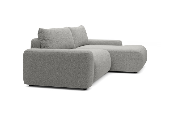 Ecksofa POOL mit Schlaffunktion & Bettkasten | L-Form