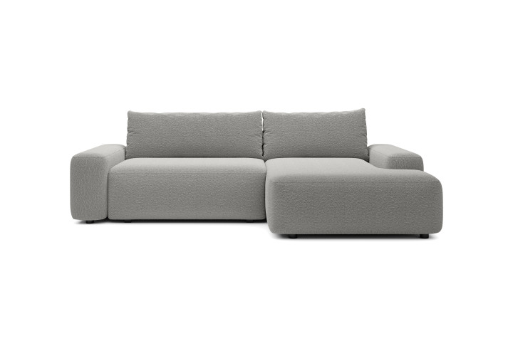 Ecksofa POOL mit Schlaffunktion & Bettkasten | L-Form
