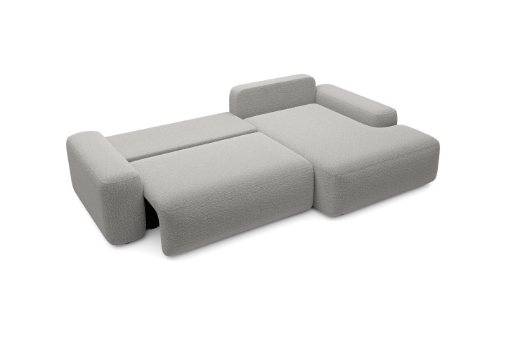Ecksofa POOL mit Schlaffunktion & Bettkasten | L-Form