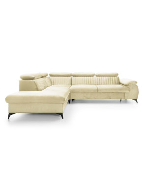 Ecksofa Ving – modernes Ecksofa mit Schlaffunktion und Stauraum