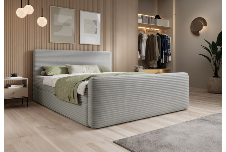 Boxspringbett CRESTO klassisches Bett mit Bettkasten