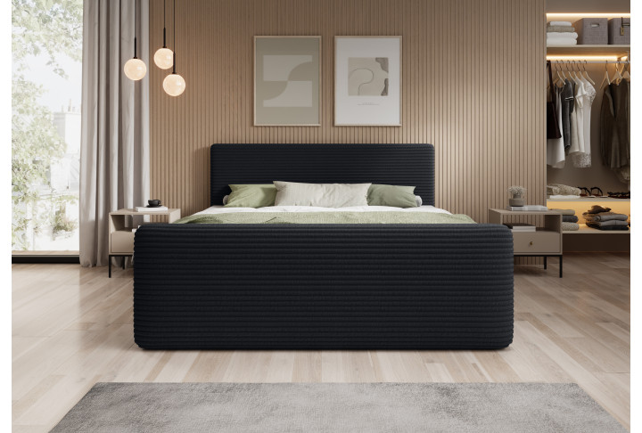 Boxspringbett CRESTO klassisches Bett mit Bettkasten