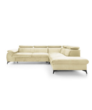 Ecksofa Ving – modernes Ecksofa mit Schlaffunktion und Stauraum