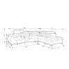 Ecksofa Ving – modernes Ecksofa mit Schlaffunktion und Stauraum