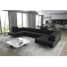 Schlafsofa U-Form ASTON | Mit Schlaffunktion & Bettkasten