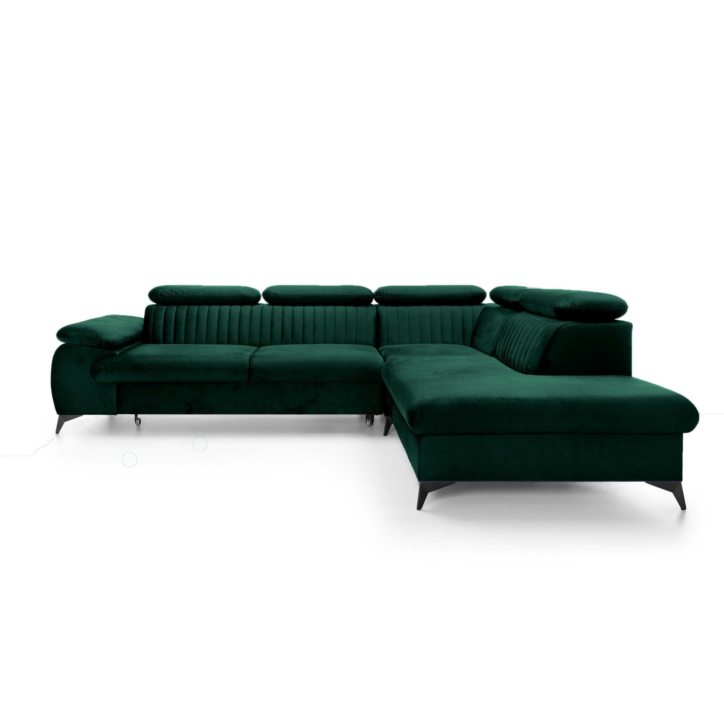 Ecksofa Ving – modernes Ecksofa mit Schlaffunktion und Stauraum