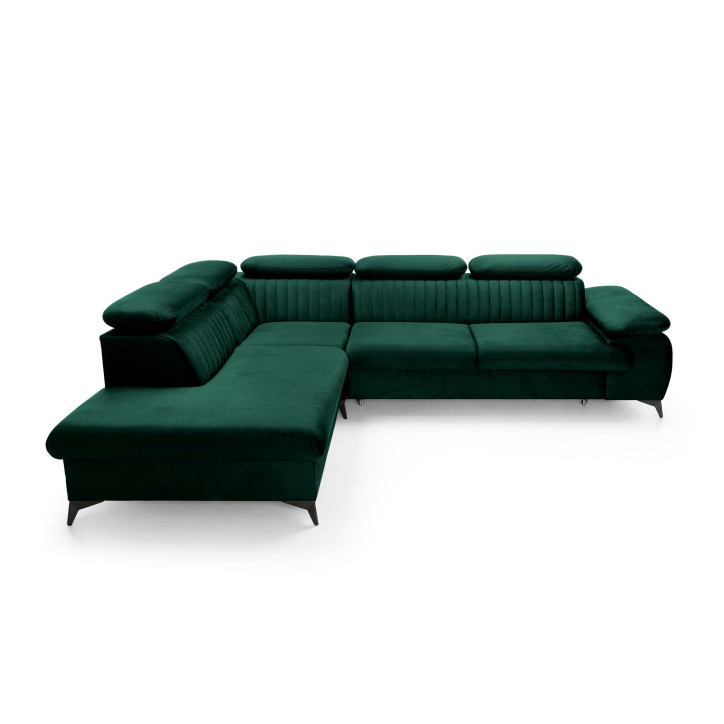 Ecksofa Ving – modernes Ecksofa mit Schlaffunktion und Stauraum