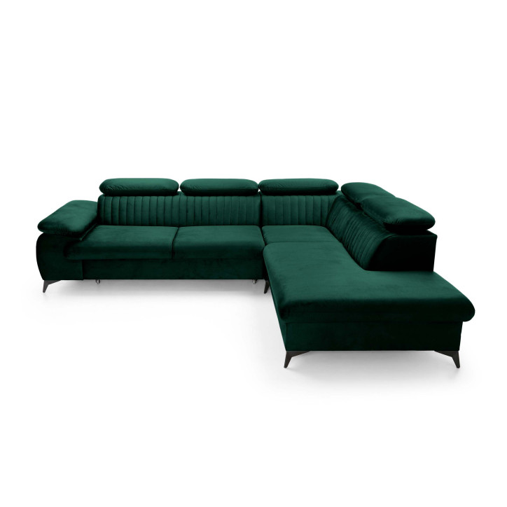Ecksofa Ving – modernes Ecksofa mit Schlaffunktion und Stauraum