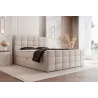 Boxspringbett SERENO mit Stauraum und hohem Kopfteil