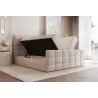 Boxspringbett SERENO mit Stauraum und hohem Kopfteil