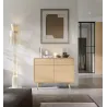 Sideboard HELION Eiche Hell | Skandi Kommode