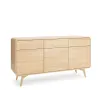 Sideboard HELION KSZ 160 skandinavisch Eiche hell Kommode
