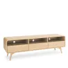 TV-Lowboard HELION RTV180 Wildeiche – skandinavischer TV-Schrank