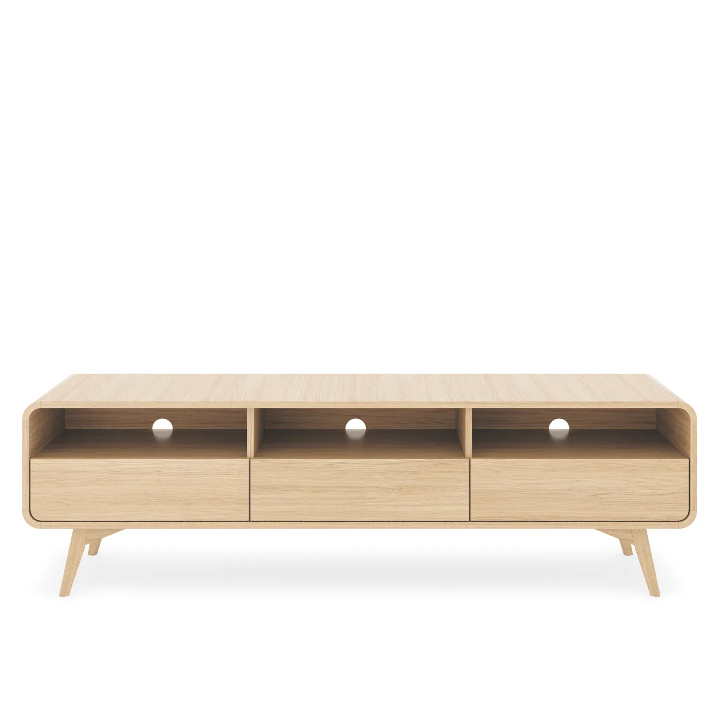 TV-Lowboard HELION RTV180 Wildeiche – skandinavischer TV-Schrank