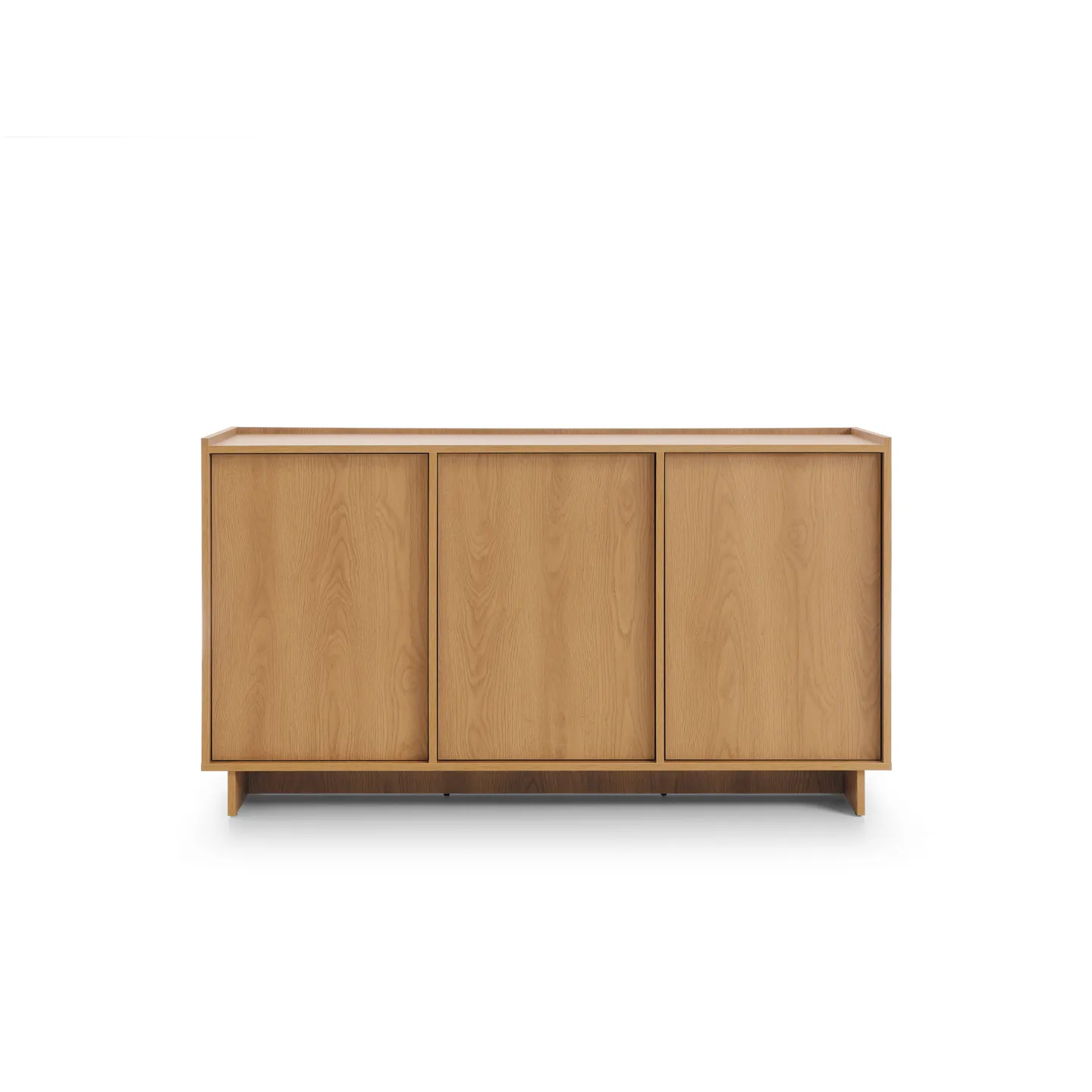 Sideboard Holz Eiche Yasumi K147 | Schiebetüren | Goldstoff24