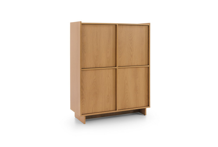 Highboard Holz Eiche Yasumi KW98 – Modern & 4-türig