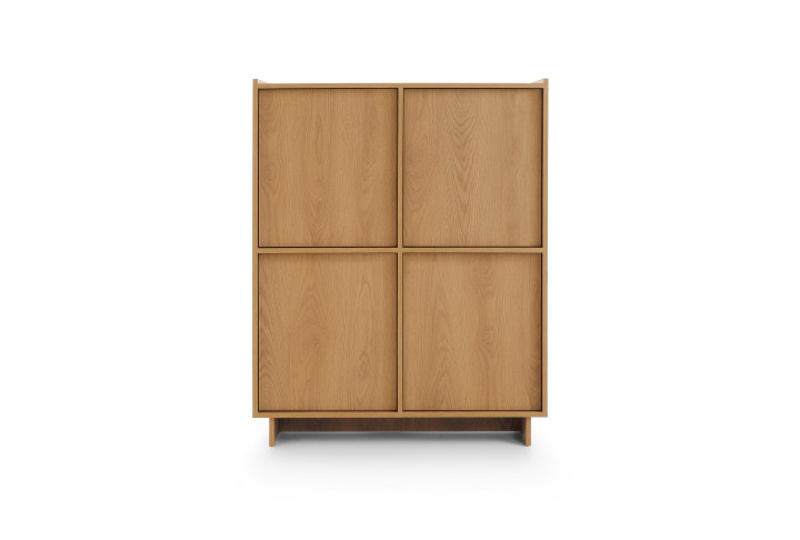 Highboard Holz Eiche Yasumi KW98 – Modern & 4-türig