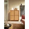 Highboard Holz Eiche Yasumi KW98 – Modern & 4-türig