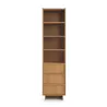 Yasumi R50 Standregal Eiche schmal mit 3 Schubladen | Goldstoff24