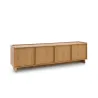 TV-Schrank Eiche Holzoptik Lowboard 175 cm | Yasumi