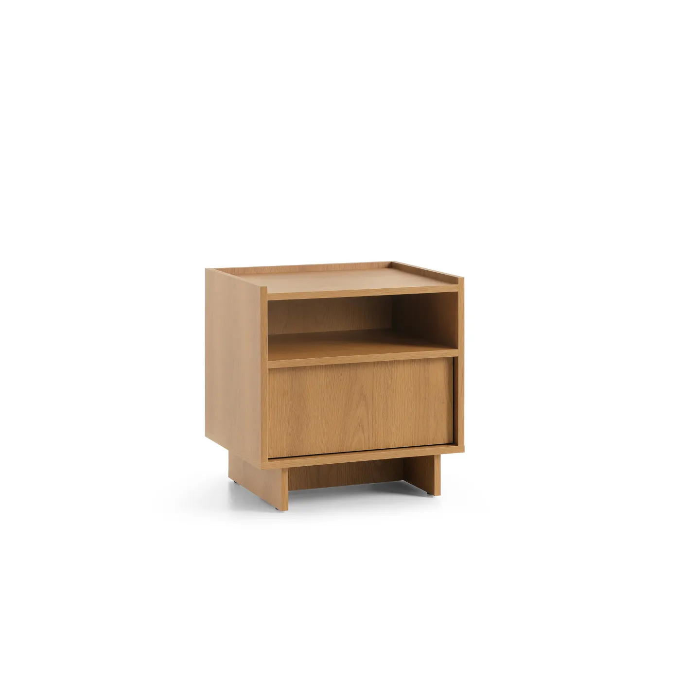 Nachttisch Yasumi S50 Eiche mit Schublade – Nachtkonsole Skandi