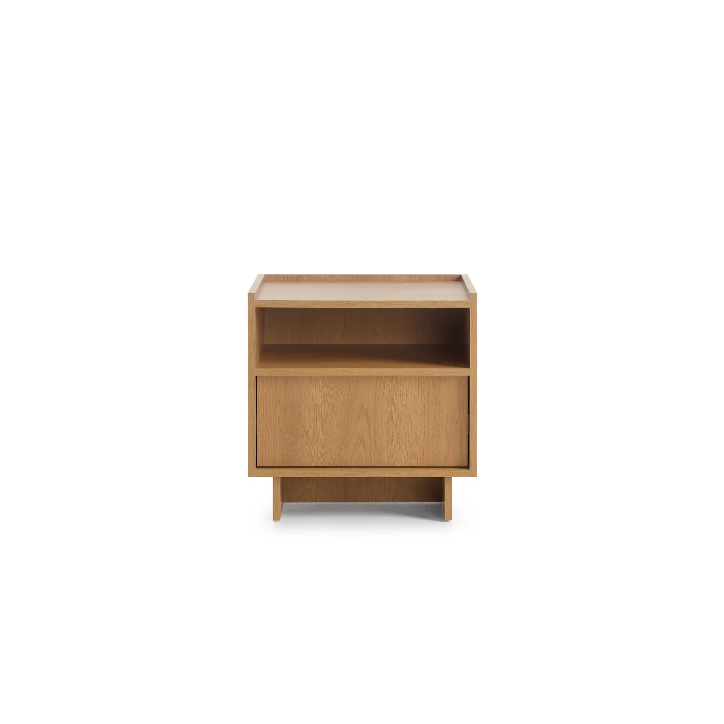 Nachttisch Yasumi S50 Eiche mit Schublade – Nachtkonsole Skandi