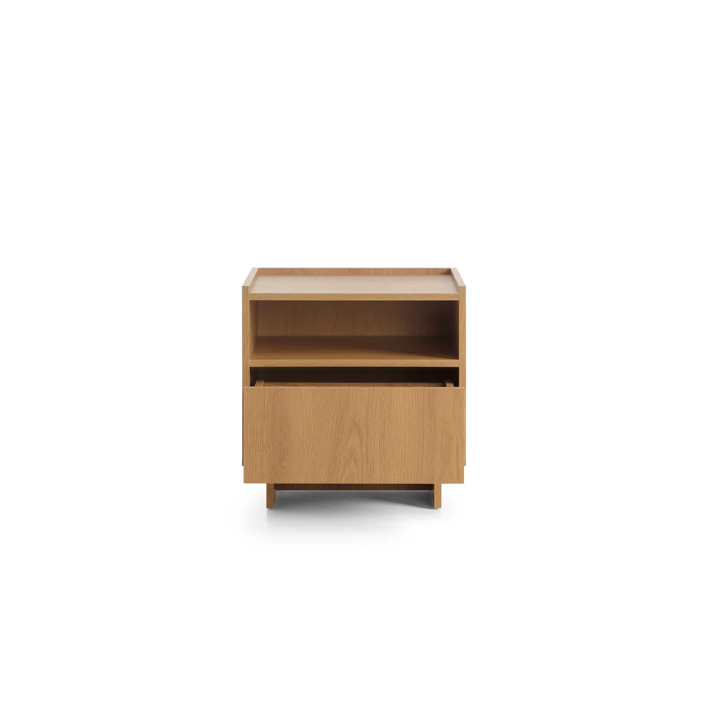 Nachttisch Yasumi S50 Eiche mit Schublade – Nachtkonsole Skandi