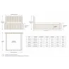 ETERNA BOXSPRINGBETT modernes Boxspringbett mit Bettkasten