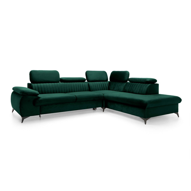 Ecksofa Ving – modernes Ecksofa mit Schlaffunktion und Stauraum