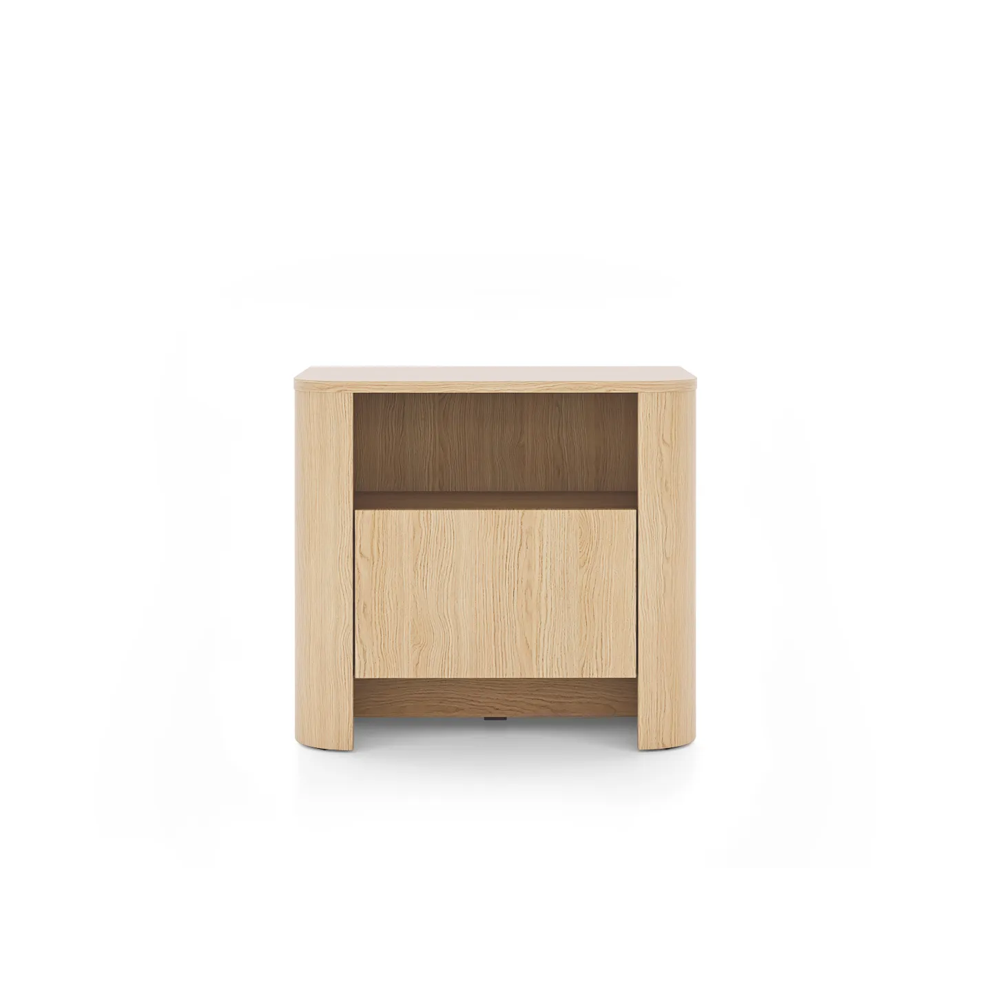 Nachttisch BARI S58 Eiche mit Schublade | Modern fürs Schlafzimmer