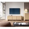 Lowboard BARI RTV Eiche hell 168 cm | TV-Schrank Holzoptik