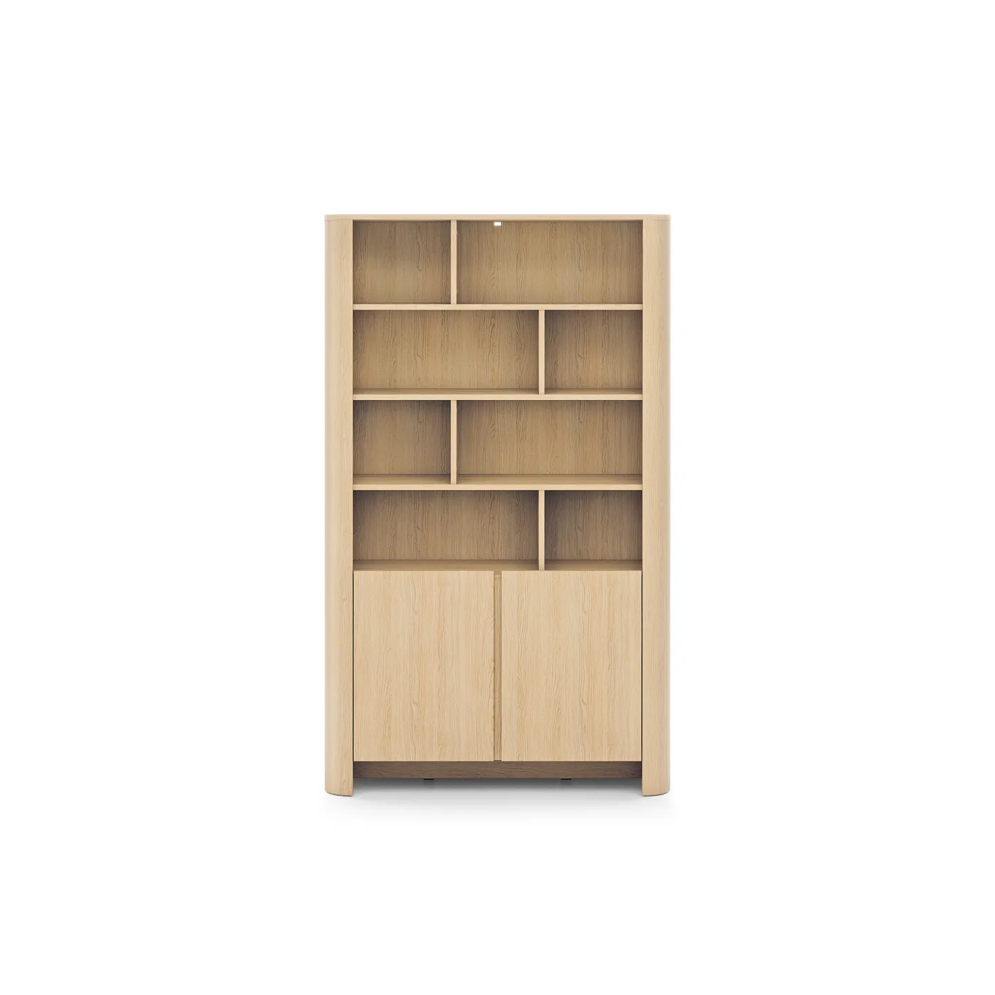 Bücherregal Eiche Optik 103x170x39 cm | BARI RG103