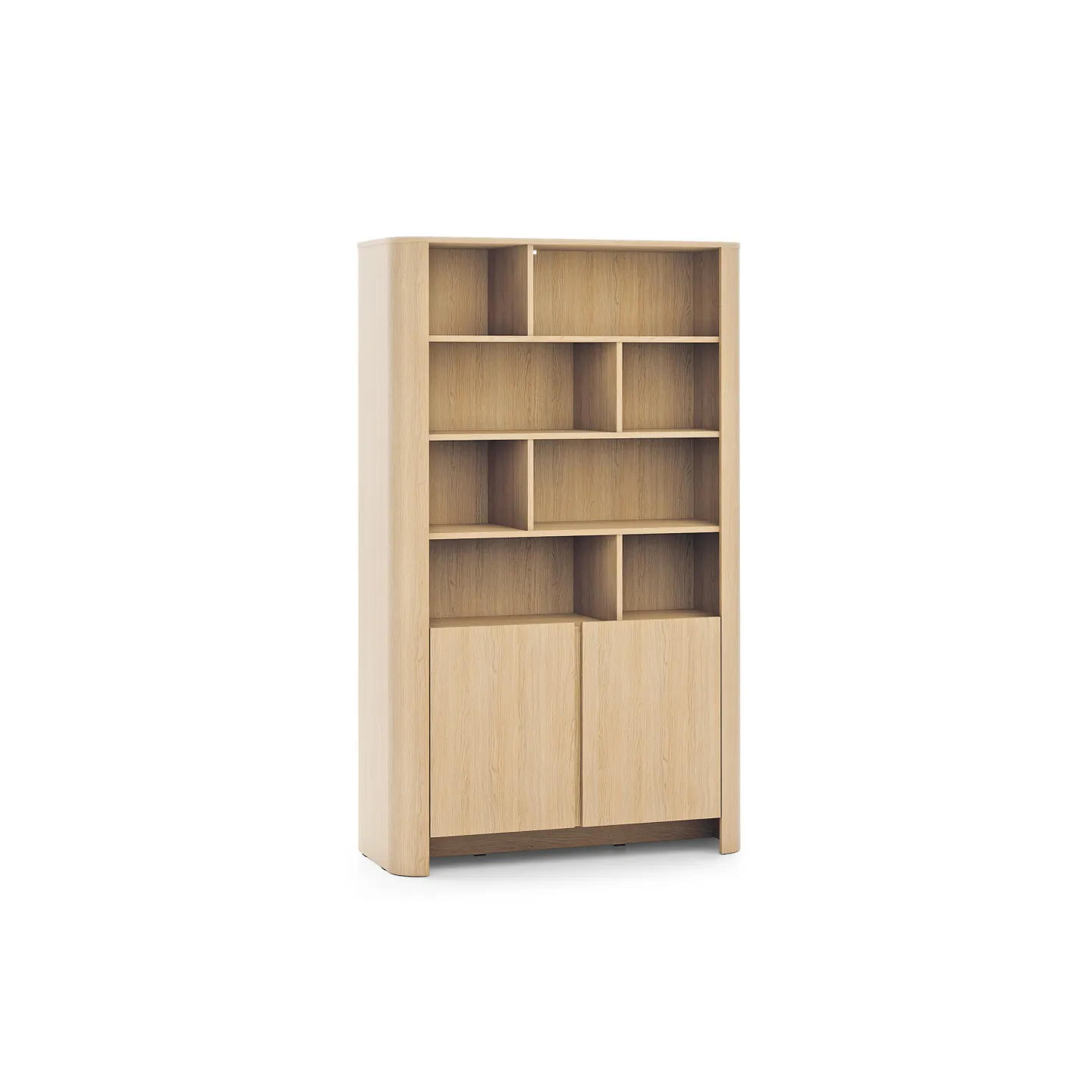 Bücherregal Eiche Optik 103x170x39 cm | BARI RG103