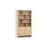 Bücherregal Eiche Optik 103x170x39 cm | BARI RG103