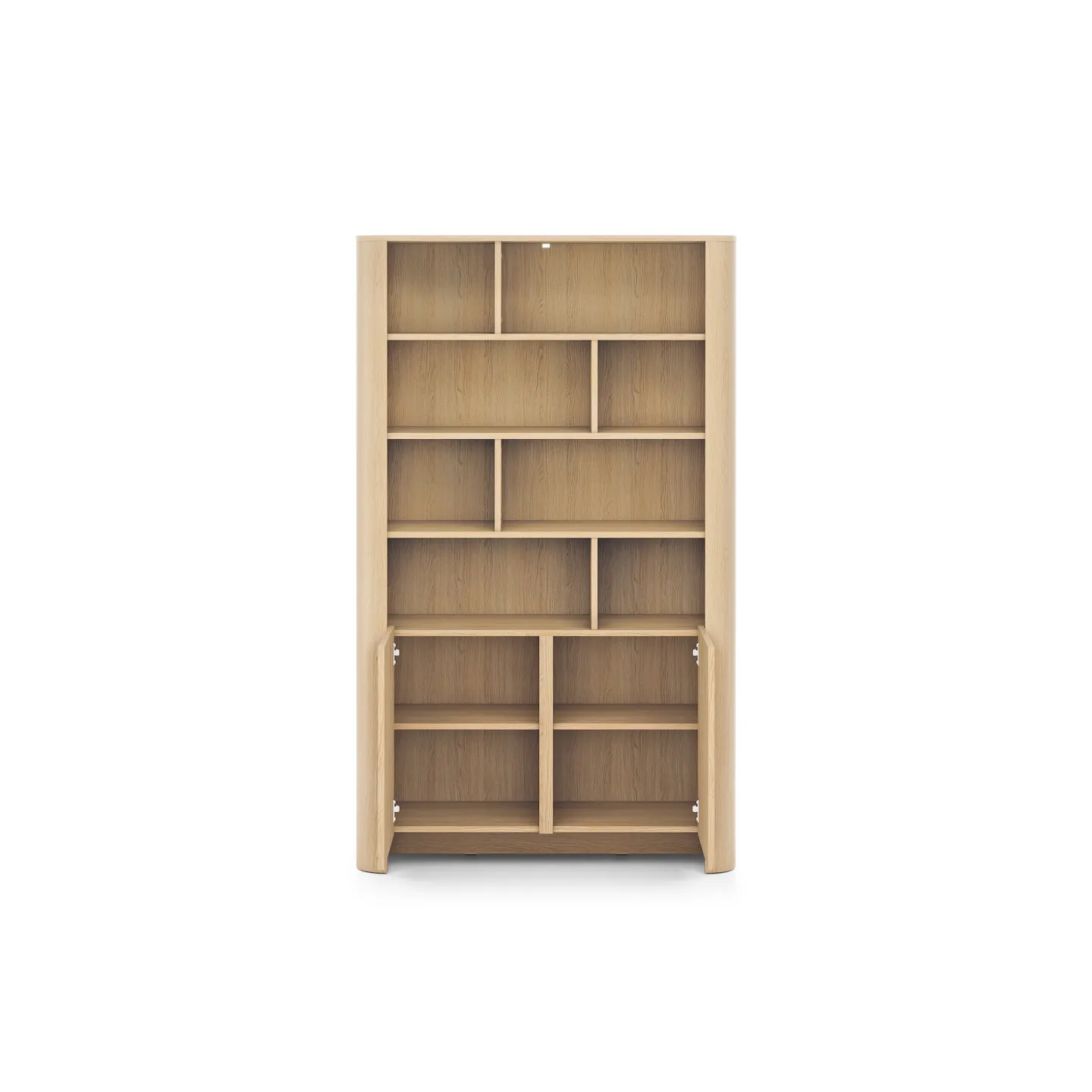 Bücherregal Eiche Optik 103x170x39 cm | BARI RG103
