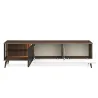 TV-Lowboard VICI RTV-180 Weiß/Walnuss 180 cm