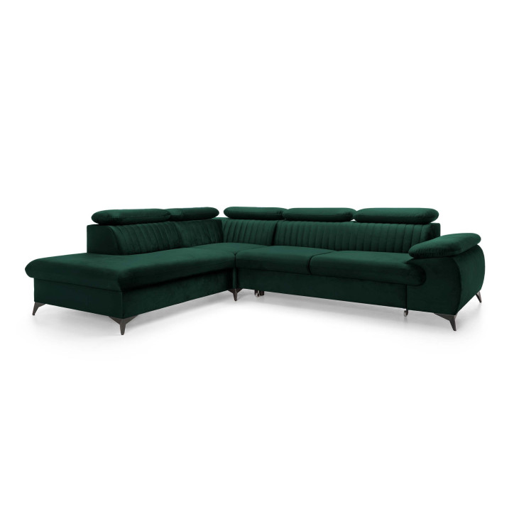 Ecksofa Ving – modernes Ecksofa mit Schlaffunktion und Stauraum