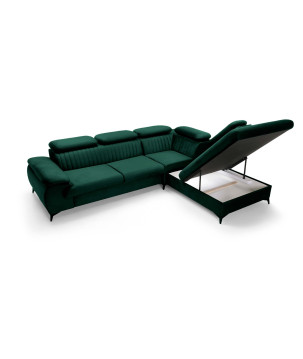 Ecksofa Ving – modernes Ecksofa mit Schlaffunktion und Stauraum