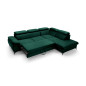 Ecksofa Ving – modernes Design, Schlaffunktion und Stauraum